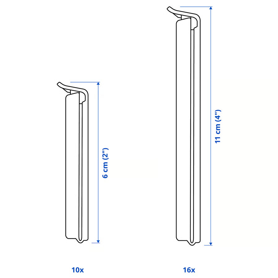 BEVARA Sealing clip, set of 26, mixed colours by IKEA