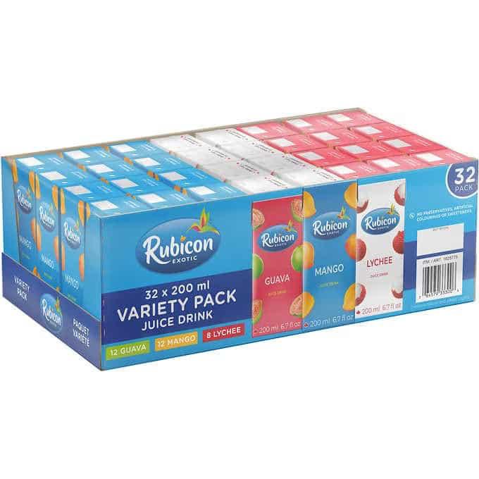 Rubicon Exotic Variety Pack 32 x 200ml - Beks Ghana