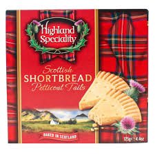 Scottish Shortbread Petticoat Tails 125g - Beks Ghana