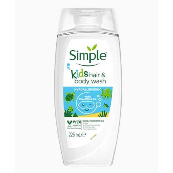 Simple Kids Hair & Body Wash 225ml