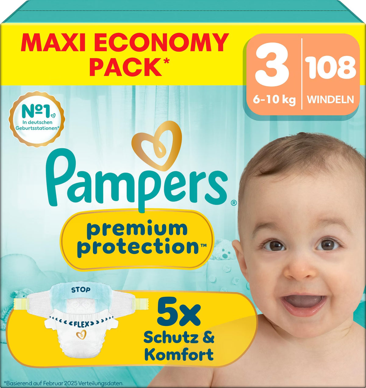 Pampers Maxi Economy Pack Premium Protection at Beks Ghana