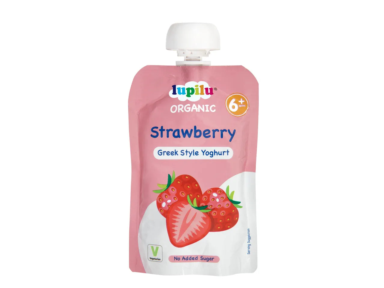 Lupilu Organic Strawberry Greek Style Yogurt 90g 6m+
