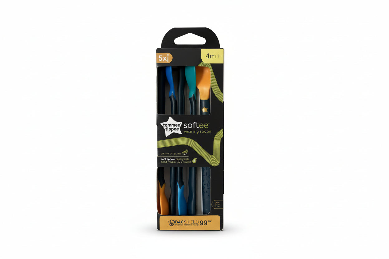 Tommee Tippee Softee Weaning Spoon 5x 4m+