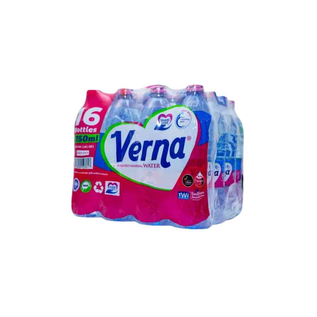 Verna Water Pack (500ml x 16)