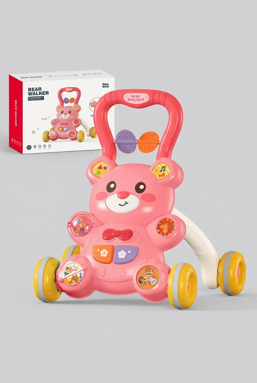 Bibi-inn 2-in-1 Baby Bear Walker & Activity Game Table 0m+